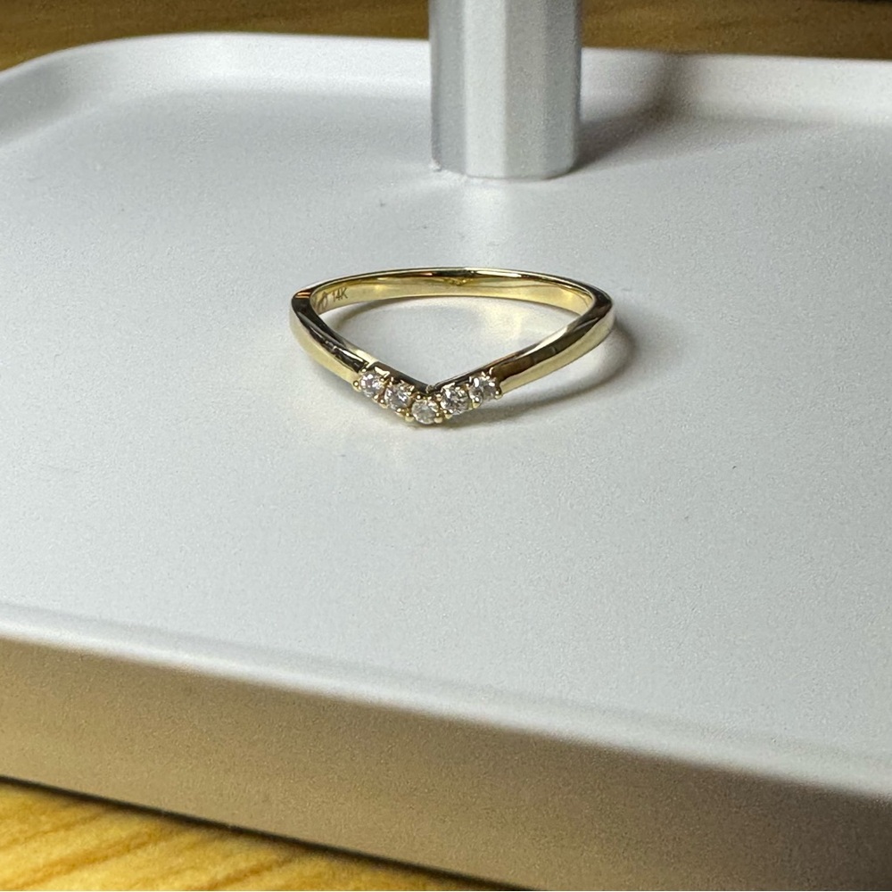 AUrate Diamond Brooklyn Bridge Ring